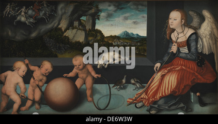 Melancholie, 1532. Künstler: Cranach, Lucas, der ältere (1472-1553) Stockfoto