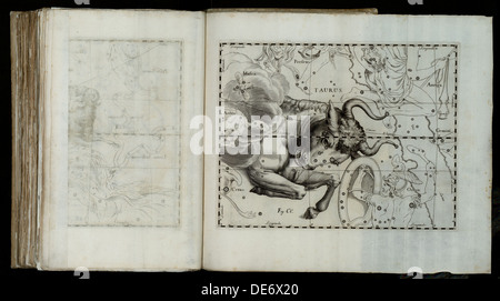 Prodromus Astronomiae, 1690. Künstler: Hevelius, Johannes (1611-1687) Stockfoto