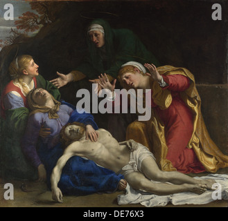 Der tote Christus trauerte (die drei Marien), ca 1604. Künstler: Carracci, Annibale (1560-1609) Stockfoto