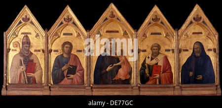 Badia Polyptychon, ca 1301-1302. Künstler: Giotto di Bondone (1266-1377) Stockfoto