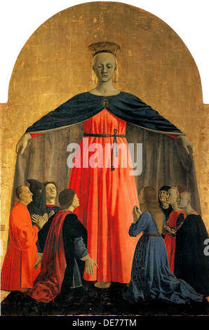 Madonna della Misericordia (Madonna della Misericordia), ca. 1460. Künstler: Piero (ca. 1415-1492) Stockfoto