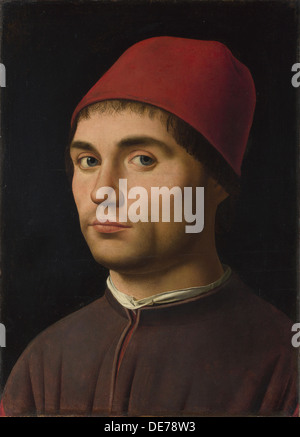 Porträt eines Mannes, ca 1475. Künstler: Antonello da Messina (ca. 1430-1479) Stockfoto