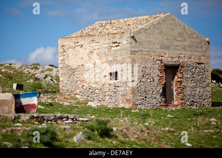 La Tonnara del Secco (Thunfisch Fisherie) in der Nähe von San Vito lo Capo in der Provinz von Trapani, Sizilien. Stockfoto