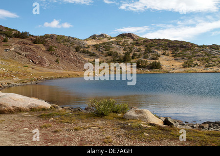 Gaylor See im Rahmen der Yosemite National Park, Kalifornien Stockfoto