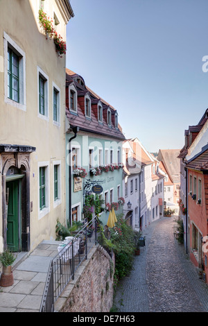 Hohlweg, Altstadt, Meissen, Sachsen, Deutschland Stockfoto