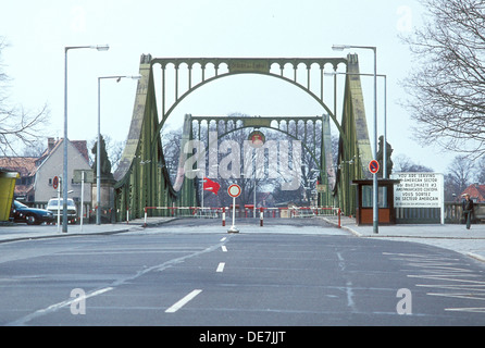 Berlin, Bundesrepublik Deutschland, sector Grenze Glienicker Brücke Stockfoto