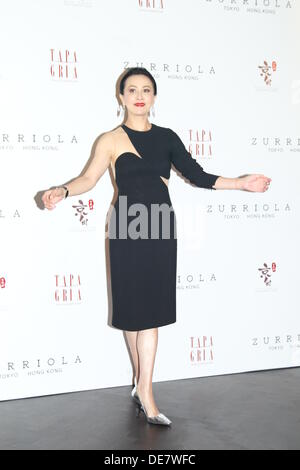 Hong Kong, China. 12. September 2013. Carina Lau nimmt an der Eröffnungsfeier der ihr Restaurant in Hongkong, China auf Donnerstag, 12. September 2013. Bildnachweis: TopPhoto/Alamy Live-Nachrichten Stockfoto