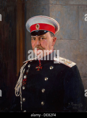 Porträt des Prinzen Felix Yusupov, Graf Sumarokow-Elston ", (1856-1928), 1914. Stockfoto