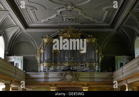 Berlin, Deutschland, die Orgel in der Kirche St. Sophia Stockfoto