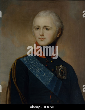 Porträt des Kaisers Alexander ich (1777-1825). Künstler: anonym Stockfoto