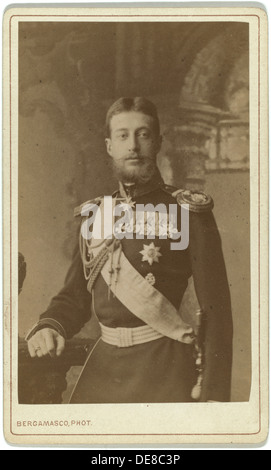 Portrait von Großherzog Konstantin Constantinovich von Russland (1858-1915). Stockfoto