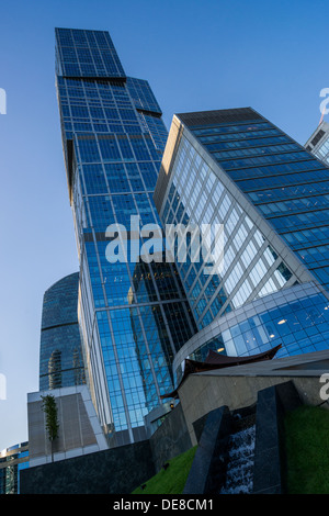 Moskau City Businesscenter Stockfoto