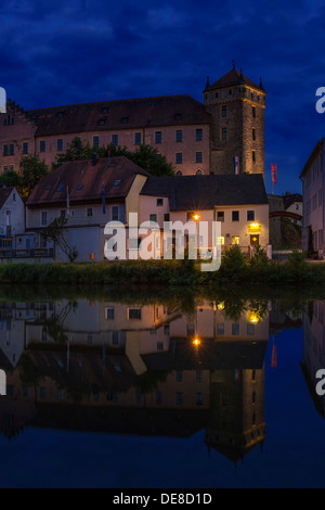 Deutschland, Bayern, Neunburg Vorm Wald, Altstadt mit neuen Palais