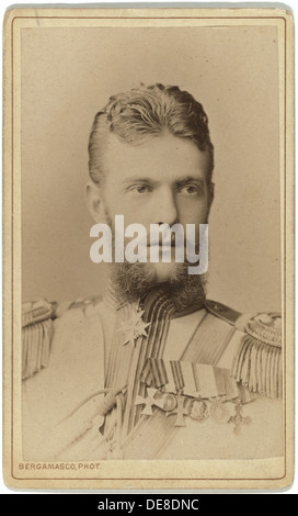Großfürst Sergei Alexandrowitsch von Russland (1857-1905), zwischen 1870 und 1880. Stockfoto