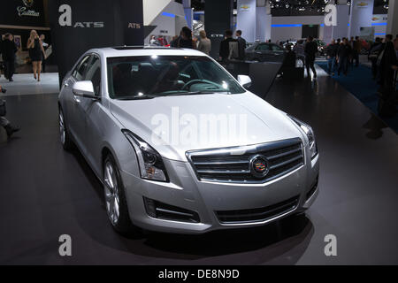 Frankfurt am Main, Deutschland. 11. September 2013. : Frankfurt Internationale Automobil-Ausstellung (IAA) 2013. Cadillac ATS © Alexey Zarubin/Alamy Live-Nachrichten Stockfoto