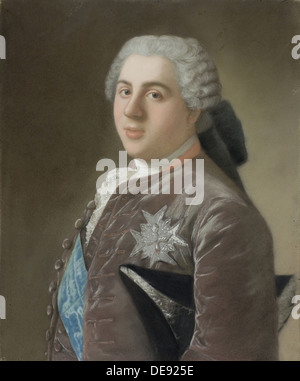 Portrait von Louis, Dauphin von Frankreich (1729-1765), 1750. Artist: Liotard, Jean-Étienne (1702-1789) Stockfoto