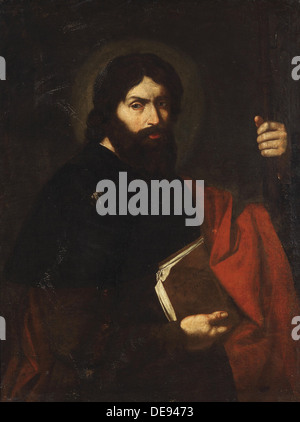 Apostel Jakobus der Große. Artist: Ribera, José de (1591-1652) Stockfoto