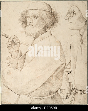 Der Maler und der Käufer, c. 1565. Künstler: Bruegel (Brueghel), Pieter, der ältere (ca. 1525-1569) Stockfoto