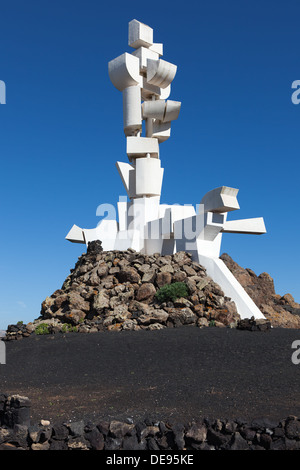 Das Monumento al Campesino in Mozaga, Lanzarote Stockfoto