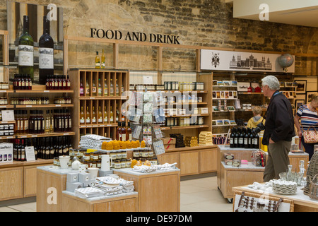 Der Souvenirladen im Blenheim Palace in Woodstock, Oxfordshire, England Stockfoto