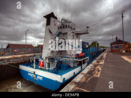 Coastal Deniz at Latchford Locks, MSCC, Warrington, England, UK, WA4 1GN Stockfoto