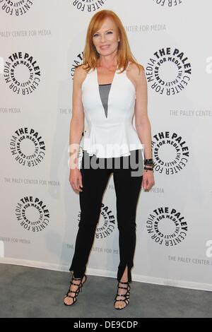 Los Angeles, Kalifornien, USA. 13. September 2013. Marg Helgenberger besucht PaleyFestPreviews: Herbst TV - Herbst Flashback Reflexionen: "China Beach" 25 Jahre später in The Paley Center for Media am 13. September 2013 in Beverly Hills, Kalifornien. USA. © TLeopold/Globe Photos/ZUMAPRESS.com/Alamy Live-Nachrichten Stockfoto