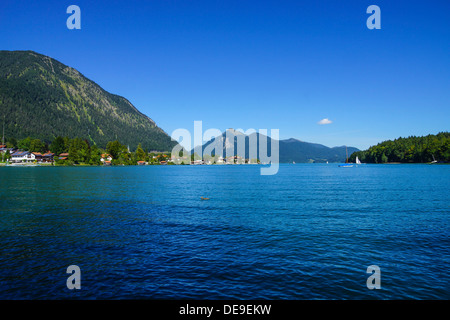 Walchensee-See, Bayern, Oberbayern, Deutschland Stockfoto