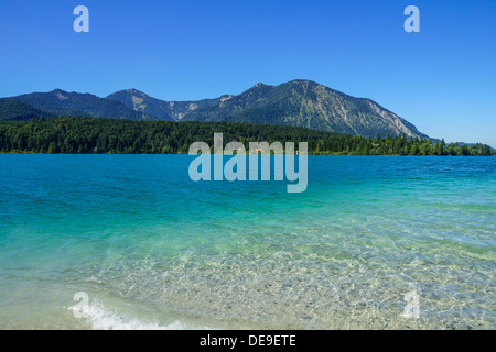 Walchensee-See, Bayern, Oberbayern, Deutschland Stockfoto