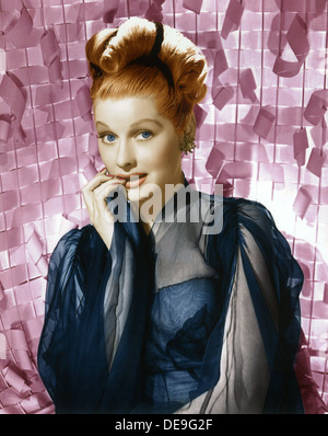 LUCILLE BALL (1911 – 1989), US Film, und TV-Schauspielerin und Produzentin von 1943 Stockfoto