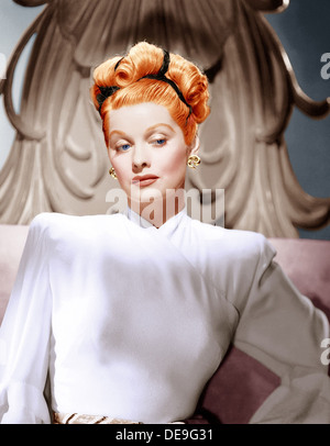 LUCILLE BALL (1911 – 1989), US Film, und TV-Schauspielerin und Produzentin von 1943 Stockfoto