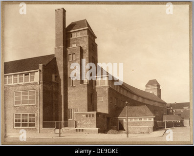 Scholencomplex | Schulgebäude Amsterdam Stockfoto