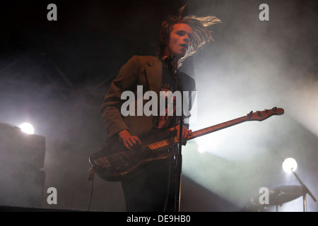 Alexander Jesson von Palma Veilchen live im Electric Picnic Festival 2013 Stockfoto