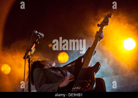 Alexander Jesson von Palma Veilchen live im Electric Picnic Festival 2013 Stockfoto