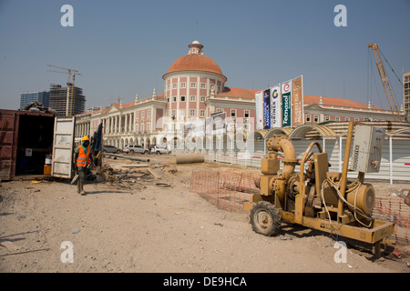 Baustelle, Luanda, Angola Stockfoto