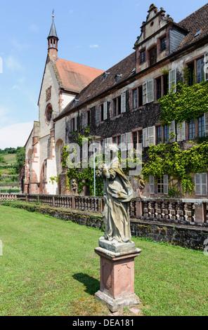 Barockstil Abtei Garten Bronnbach Kloster in der Nähe von Wertheim, Baden-Württemberg, Deutschland Stockfoto