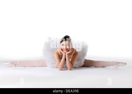 Junge weibliche ballerina Stockfoto