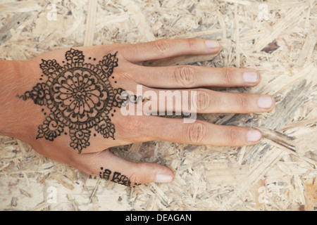 Mehendi Stockfoto