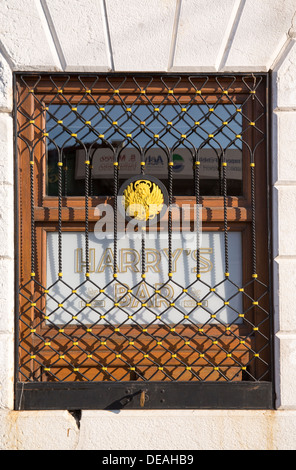 HARRYS BAR, SAN MARCO, VENEDIG, ITALIEN Stockfoto