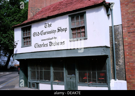 Die Old Curiosity Shop. Portsmouth-Straße, Holborn, London, UK Stockfoto