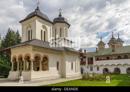 Rumänien-Walachei, Sinaia Kloster alte Kirche Stockfoto