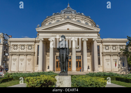 Rumänien Bukarest Atheneum Konzertsaal Stockfoto