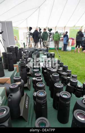 Opticron Stand; Stithians; Cornwall; UK Stockfoto