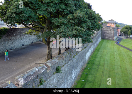 Die Grand Parade, Derry Wände, Derry, Londonderry, Nordirland, Vereinigtes Königreich Stockfoto