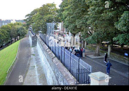 Die Grand Parade, Derry Wände, Derry, Londonderry, Nordirland, Vereinigtes Königreich Stockfoto