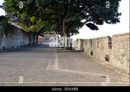 Die Grand Parade, Derry Wände, Derry, Londonderry, Nordirland, Vereinigtes Königreich Stockfoto