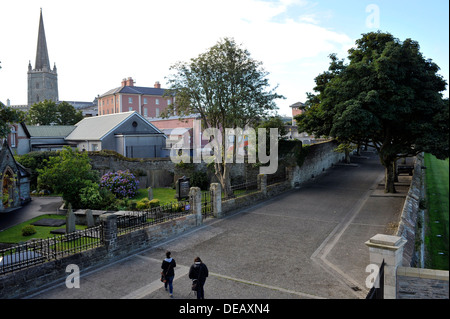 Die Grand Parade, Derry Wände, Derry, Londonderry, Nordirland, Vereinigtes Königreich Stockfoto