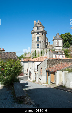 Frankreich-Touristenattraktion Chateau Apremont in der Vendee Region Frankreich Stockfoto