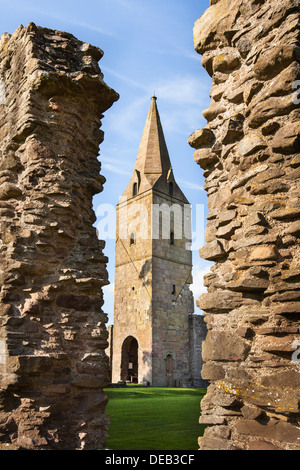 Historische Restenneth Priory in Angus, Schottland. Stockfoto