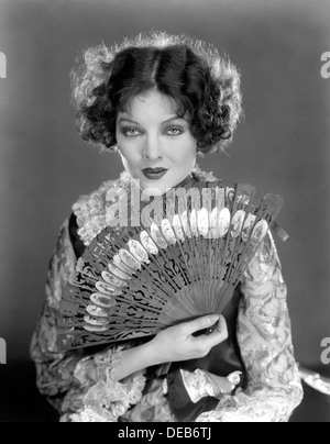 US-amerikanische Schauspielerin MYRNA LOY (1905-1993) Stockfoto