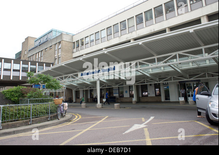 Addenbrookes Hospital in Cambridge, September 2013 Stockfoto